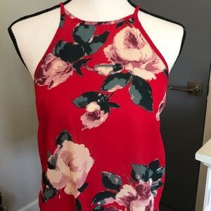 Floral tank top